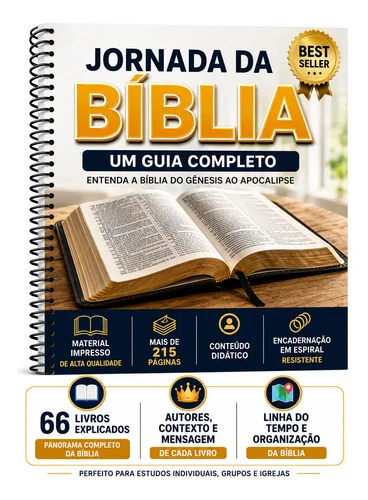 Apostila Estudo Bíblico - Jornada Da Bíblia Um Guia Completo