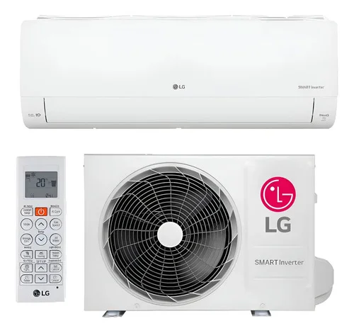 Ar Condicionado LG Ai Smart Inverter Voice 9000 Btus Frio Branco