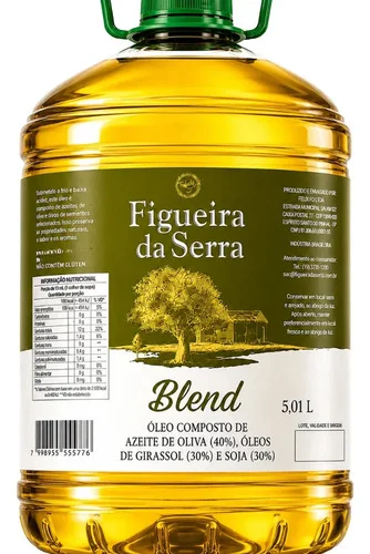 Azeite 5 Litros de Oliva Blend 40% Qualidade Com Economia
