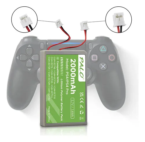 Ba-ter-ia De Controle Para Ps4 Ps4pro Playstation 4 Lip1522