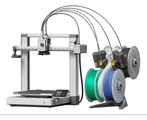 Bambu Lab Impressora 3d A1 Combo Com Ams cor Branco