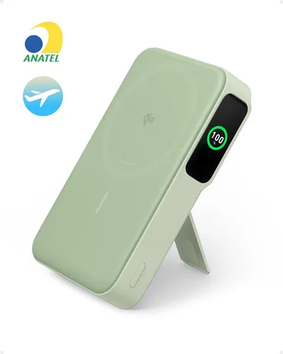 Banco de potência Anker Maggo Qi2 10.000 mah com Magsafe