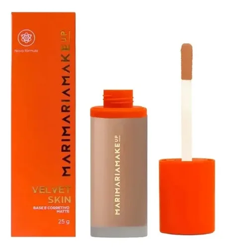 Base E Corretivo Velvet Skin Mari Maria Makeup Escolha A Cor Amendoa