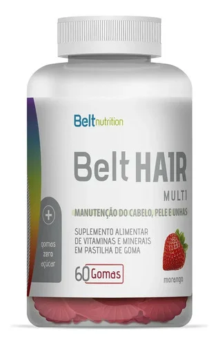 Belt Nutrition Hair Gummy - Morango Morango