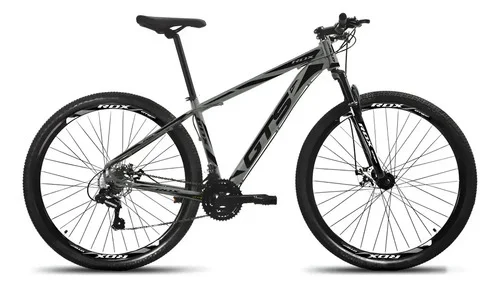 Bicicleta Aro 29 Gts Alumínio Rdx 24v Freio A Disco Cor Cinza/preto Tamanho Do Quadro 21