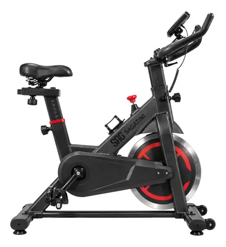 Bicicleta Spinning Sagatini Bike Premium, de Aço Reforçado, para Treino Cardio em Casa