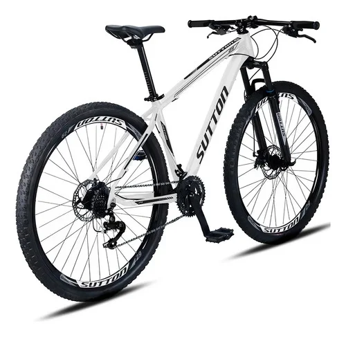 Bicicleta Sutton 27v Aro 29 Freio Hidráulico 27 Velocidades Cor Branco Tamanho Do Quadro 19