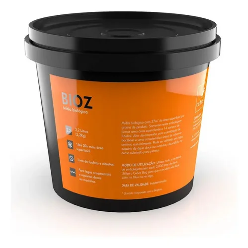 Bioz Cubos Mídias Biológicas Para Lagos E Aquários 2,2l