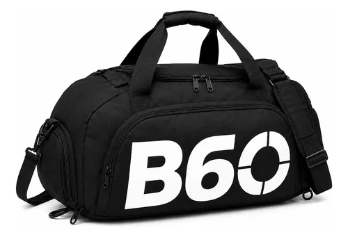 Bolsa Academia Mochila Mala Esportiva Fitness Fitness Tenis Preto