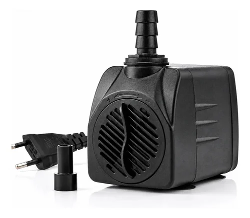 Bomba Submersa 1000 L/h Lagos Aquário Fonte Agua Eleva 1,5m