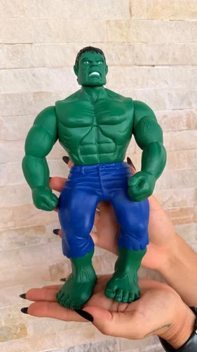 Boneco Incrível Hulk Articulado Brinquedo Colecionável