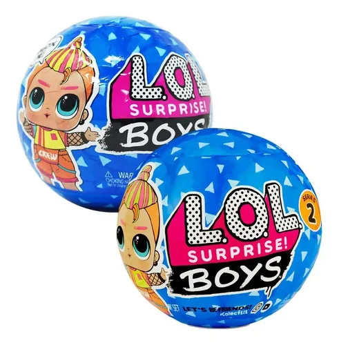 Boneco Lol - Boys Surprise Serie 2 (kit Com 2)
