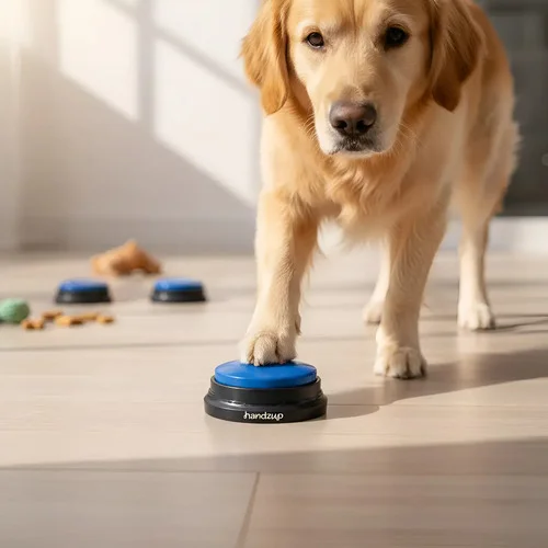 Botão Gravação De Voz - Comunicação Cães Gatos Adestrar Pet