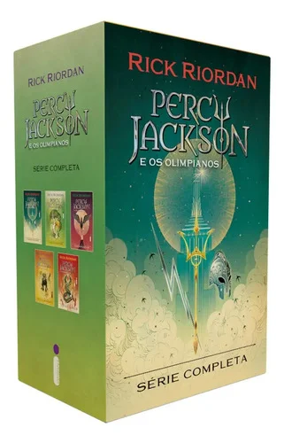 Box Percy Jackson e os olimpianos - Nova edição - Riordan, Rick - Intrínseca - Capa Mole