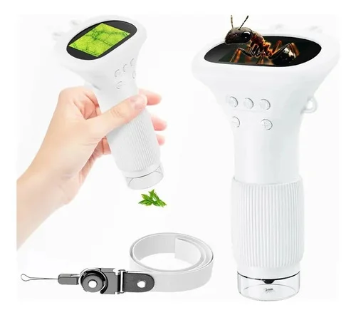 Brinquedo Infantil Microscópio Óptico Portátil Com Lupa