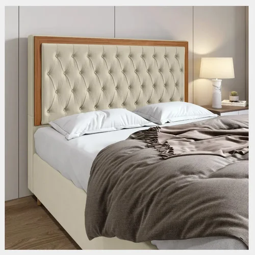 Cabeceira Queen Estofada Cama Box 160cm Veludo Quarto