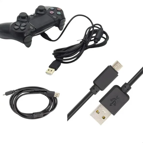 Cabo de Carregamento PS4 Conector v8