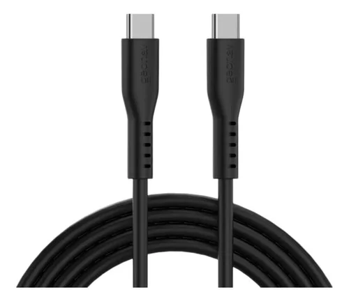 Cabo Silicone Flexível Usb-c Para Usb-c 100w 1,5m Geonav