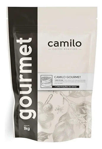 Café Camilo Gourmet 1kg Em Grãos 100% Arábica Premium Em Grãos