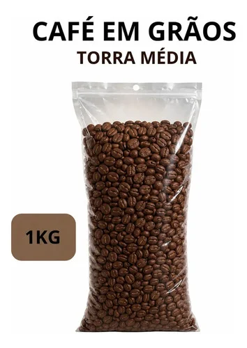 Café Em Grão Torrado - Dimoá Arábica Pacote 1kg