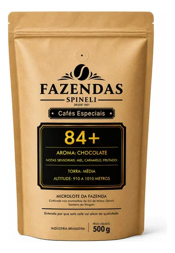 Café Especial Arábica Tradicional Moído 500g Spineli