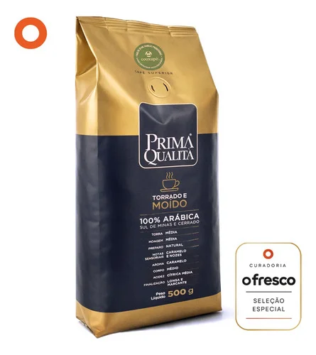 Café Prima Qualita Superior Moído 500g Cooxupé