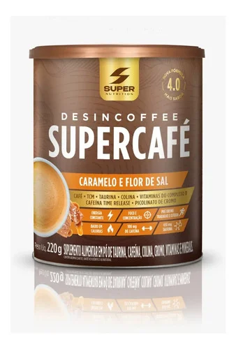 Café Termogênico Super Nutrition Desincoffee Caramelo e Flor de Sal 220g
