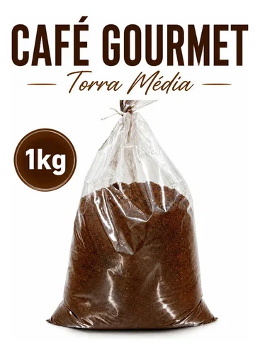 Café Torrado E Moído 100% Arábica Premium Pacote 1kg Dimoá