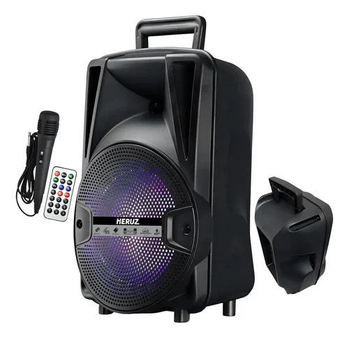 Caixa De Som Bluetooth Grande Alto Falante 8 1000w Pmpo Saida 10w