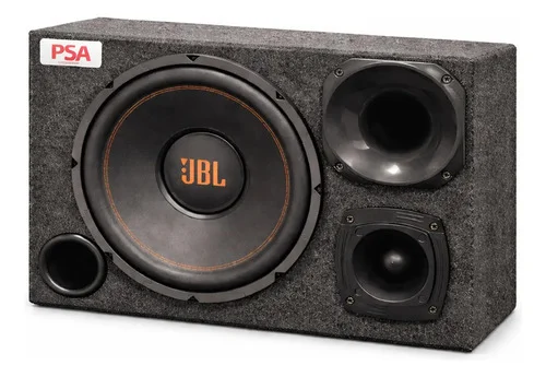 Caixa Trio Som Automotivo Som Completa Sub 12 Jbl Selenium