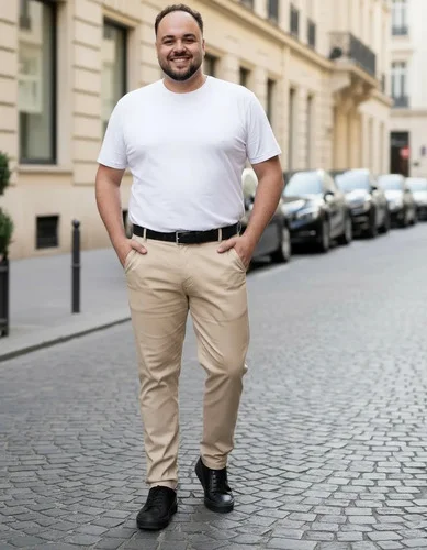 Calça Masculina Lycra Plus Size Sport Fino 50 Ao 56 Social