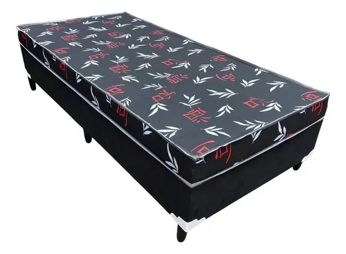 Cama Box Solteiro Conjugado Ortopédico Sleep Prime 88x188x53