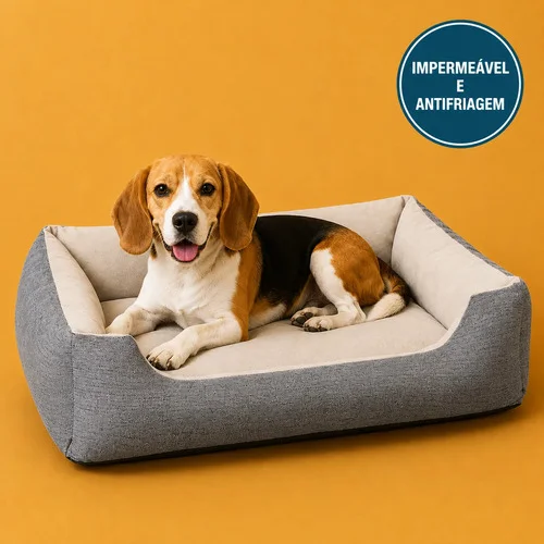 Cama Pet Cachorro E Gato Impermeável Antifriagem Média