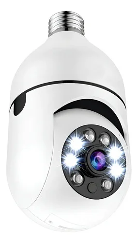 Câmera de Segurança Espiã Yoosee Wi-Fi Visão Noturna Áudio Led E27 1080p