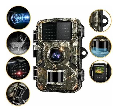 Câmera Trilha Visão Noturna Prova Dágua 16mp Cor Camuflado Camuflado
