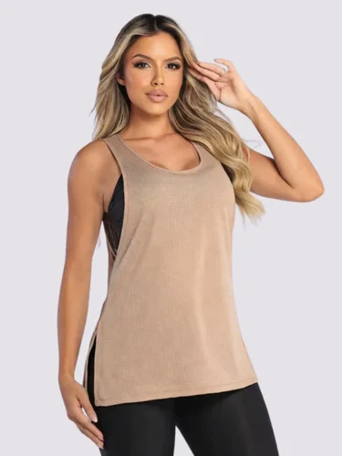Camiseta Feminina Academia Regata Treino Malhar Tapa Bumbum