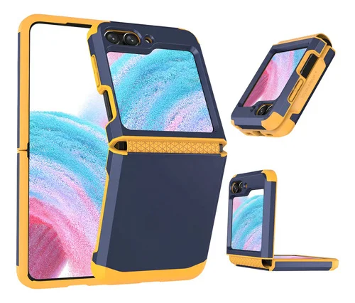 Capa Capinha Anti Impacto Para Z Flip 6 Proteção Meio