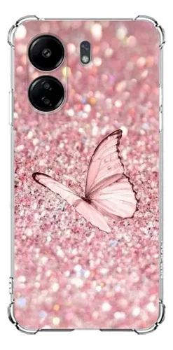 Capa Capinha Case Para Xiaomi Redmi 13c - Estampa Borboleta