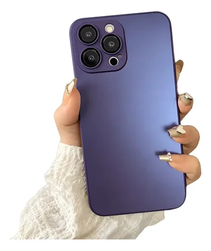 Capa Capinha Glass Para iPhone Vidro Fosco Case Premium Luxo