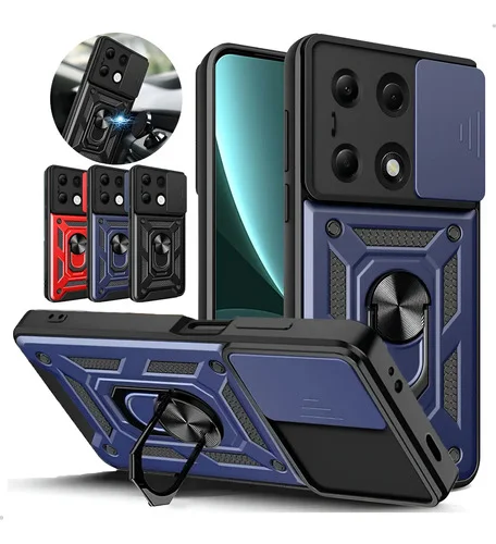 Capa Capinha P/ Xiaomi Redmi Note 13 Pro 4g Armadura Militar