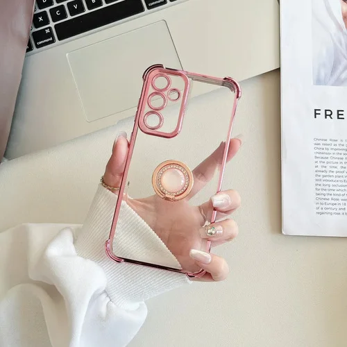 Capa Capinha Para Samsung Anti Impacto Suporte Anel Pedras