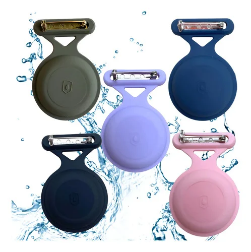 Capa Case Silicone Para Apple Airtag Impermeável Pin Broche