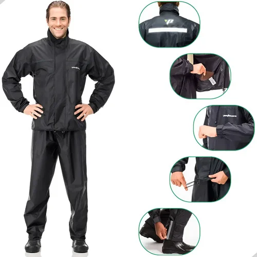 Capa Chuva Impermeável Pantaneiro Nylon Conjunto Motoqueiro