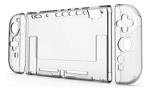 Capa Protetora Silicone Resistente Para Nintendo Switch 2 Transparente