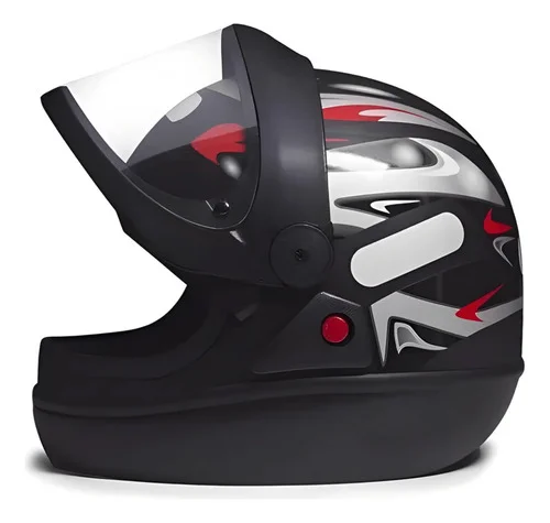 Capacete Taurus San Marino Preto Tamanhos 56 - 62 Preto 59/60
