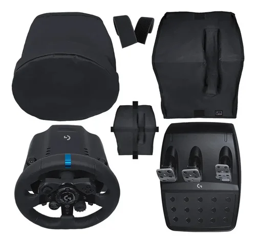 Capas P/ Volante, Base, Pedal Logitech G25 G27 G29 G920 G923 Preto