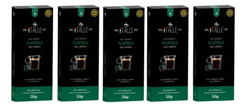Cápsulas Café Nespresso Café Italle 50 Capsulas