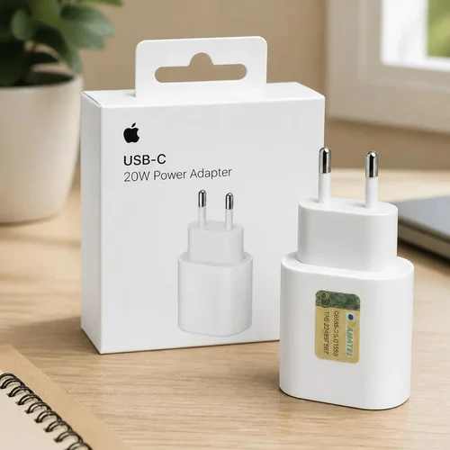 Carregador iPhone Fonte Turbo Usb-c 20w 100% Original Nf-e  Branco