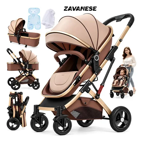 Carrinho De Bebê Passeio Reversivel Chique Conforto 3 Em 1