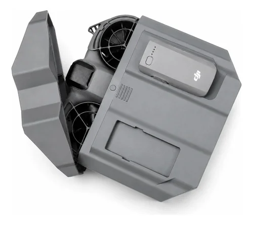 Case Capa Drone Dji Neo 2 E Bateria Estojo Proteção C/antena Cinza